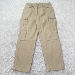 WeWoreWhat Pants Womens Size 30 Khaki Beige Cargo Straight Utility Workwear